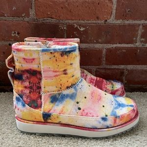UGG X Ovadia Mini Tie Dye Boots men’s 8 women 9.5 LIKE NEW